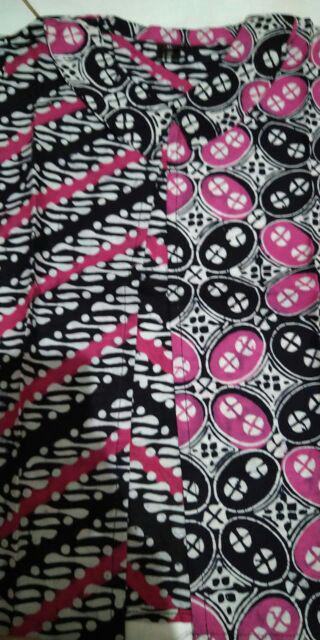 Blezer Outer Rompi Batik Anak Motif Mixing Jenis Batik Cap Bahan Katun Prima Super Adem Dan Awet