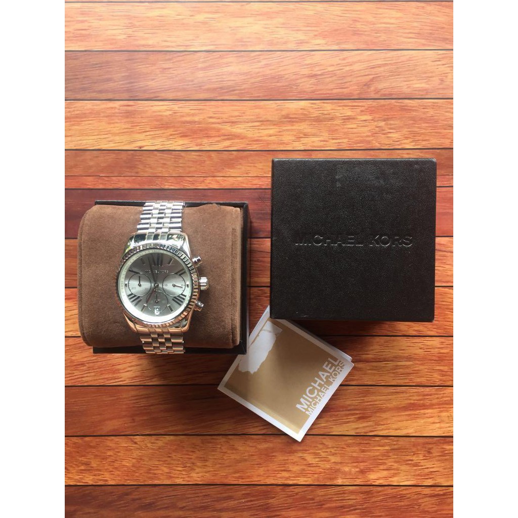 Michael Kors Lexington Lady MK 5555 Silver