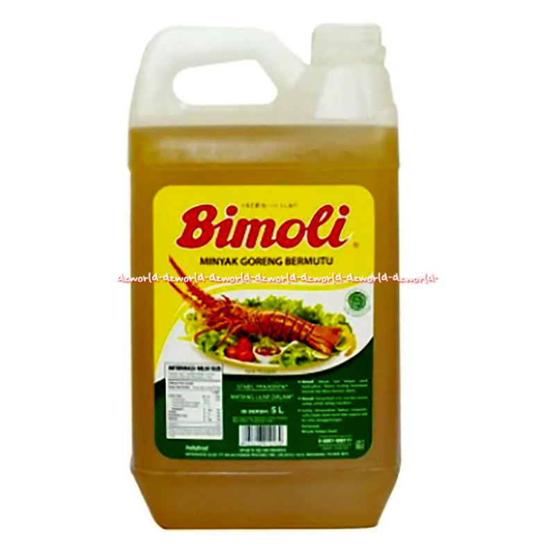 Bimoli Minyak Goreng 5L Bimo Li Migor Bermutu Kemasan Derigent Bimolli 5 Litter Jerigen Derigen Bimmoli