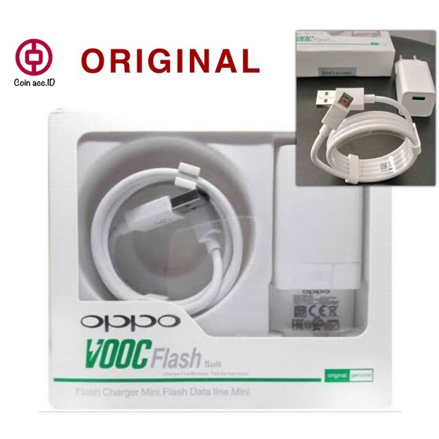 casan/Charger oppo VOOC original - fast charging