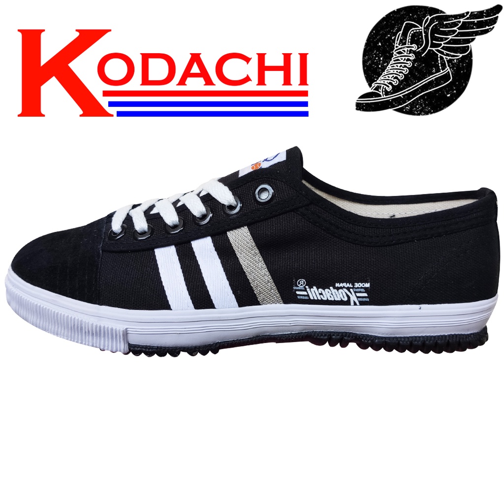 Sepatu Kodachi 8111 Hitam Putih/Sepatu Kodachi Original,Sepatu Capung