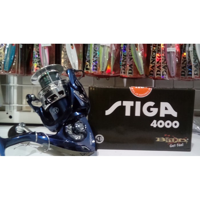 Reel Pancing MURAH Stiga 4000 Double Spool