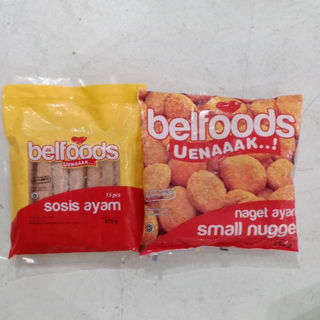 

BELFOODS paket hemat sosis + nugget ayam