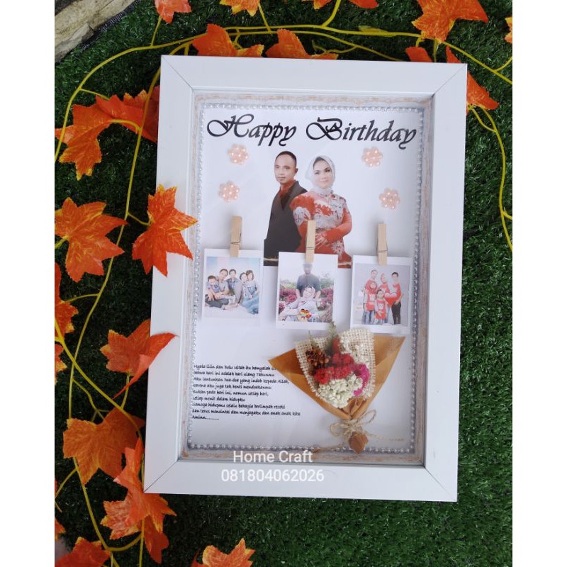 

kado ultah / kado anniversary / kado wisuda / kado wedding - scrapfrem 3D