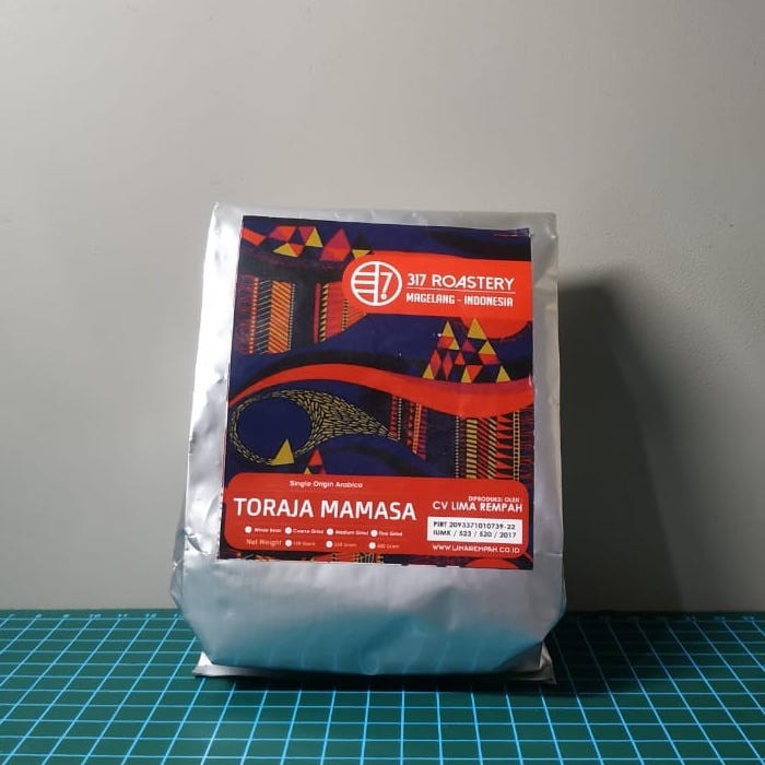 

Kopi Arabica Toraja Mamasa - roasted coffee 250gr
