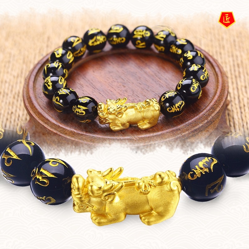 [Ready Stock]Golden Lucky Beast Bracelet