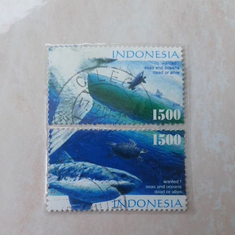 

Perangko Indonesia Peduli Lingkungan Tahun 2004 set lengkap - 2pcs