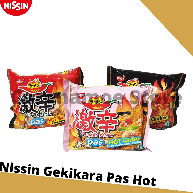 

Nissin Gekikara Pas Hot 80gr