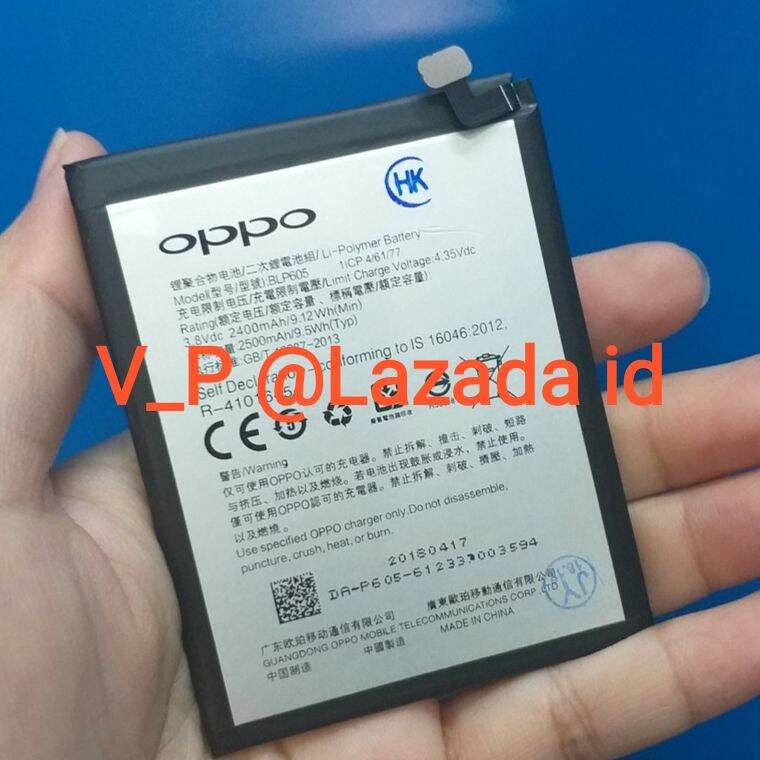 OPPO A33 A33W A33F - OPPO A35 - OPPO NEO 7 ( 2015 ) Baterai Battery Batre Batrei Batere Batrai ORIGINAL 100% OPPO A33W A33FW ORI Model BLP605 BLP-605 BLP 605