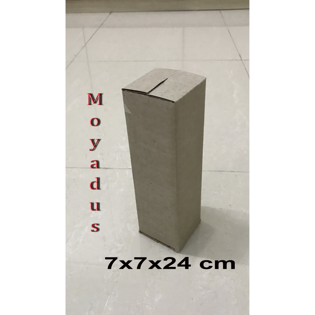 

kardus/karton/box.uk.7x7x24 cm untuk packing, (MP)