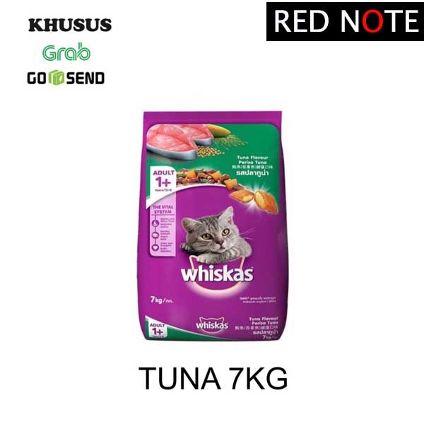 Whiskas Tuna 7kg (GRAB/GOSEND)