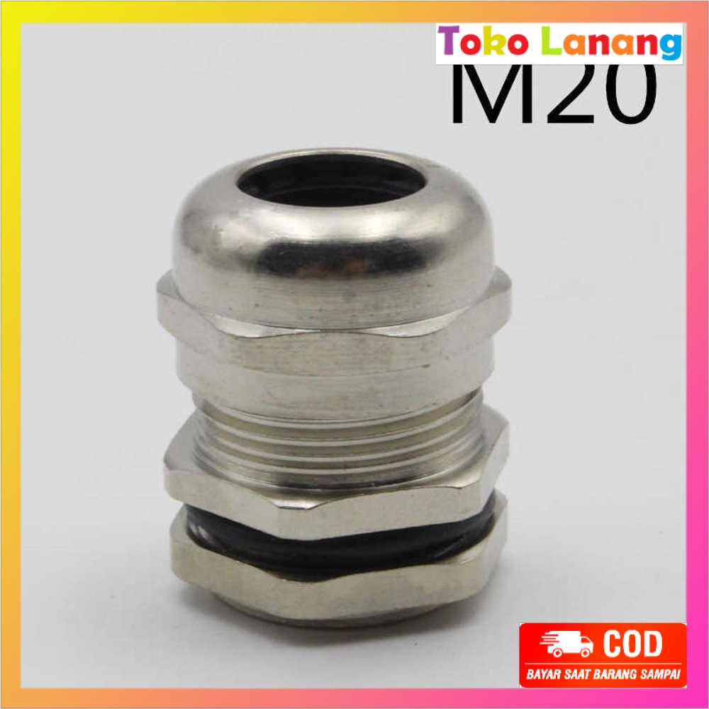 TWL- CABLE GLAND M20 METAL GLAND KABEL RANGE 6-12mm