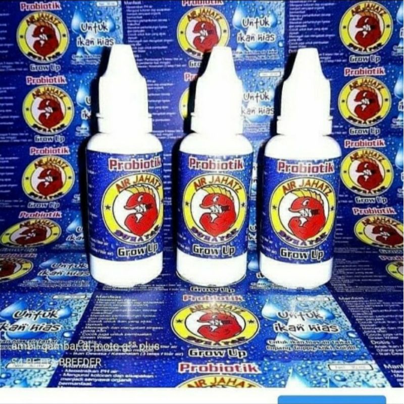 Probiotik grow up Air Jahatz 30 ml pro biotik ikan hias