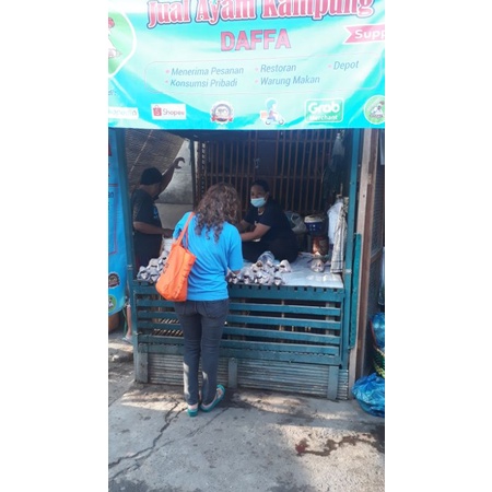 

Ayam kampung Fresh ukuran 400 gr. - 500 gr.