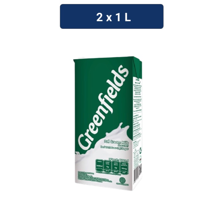 

Greenfields Susu Full Cream 2 x 1000 mL