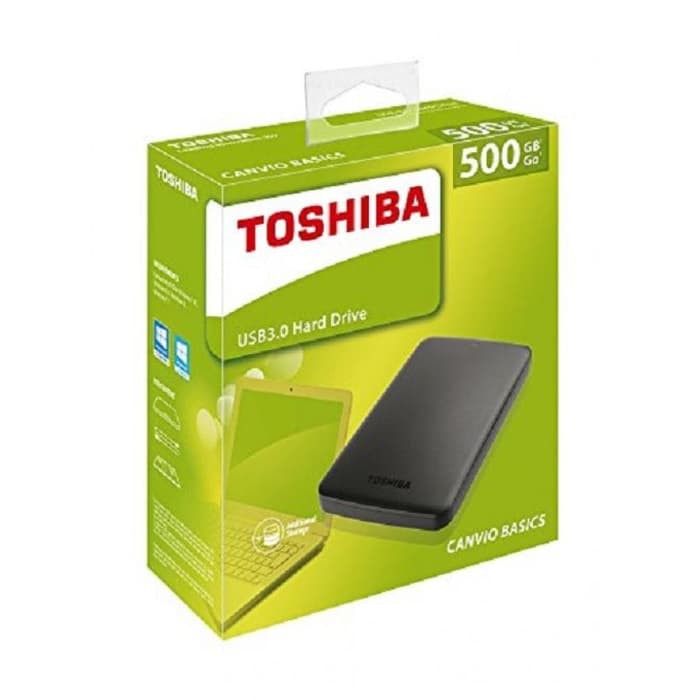 HARD DISK EXT TOSHIBA 500 GB convio/basic