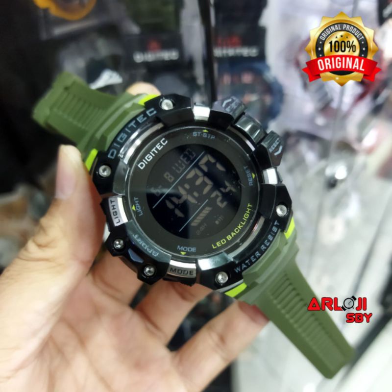 JAM TANGAN PRIA DIGITEC  DG 5120 ORIGINAL TAHAN AIR 50mm