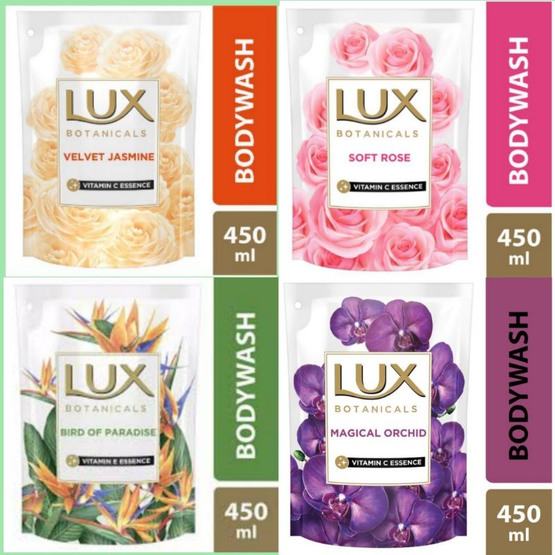 Lux Body Wash Refill 400 ml all Variant Murah