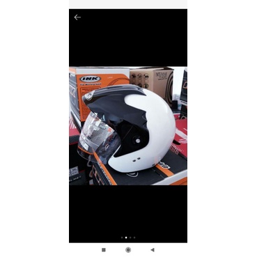 Helm ink cx 390 pulih. Ink batman-Putih