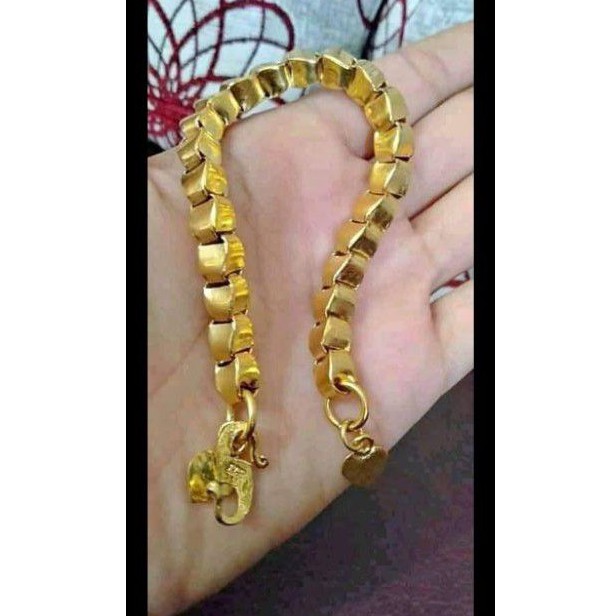 GELANG EMAS PADI 5 SUKU 24K