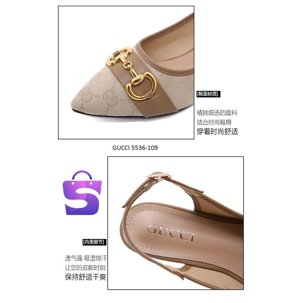 SEPATU WANITA HEELS SLINGBACK SHOES 5536-109