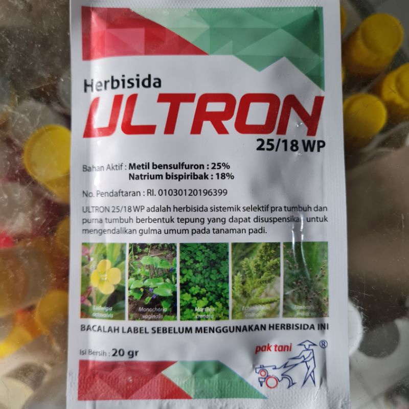 ultron obat rumput padi tidak mati