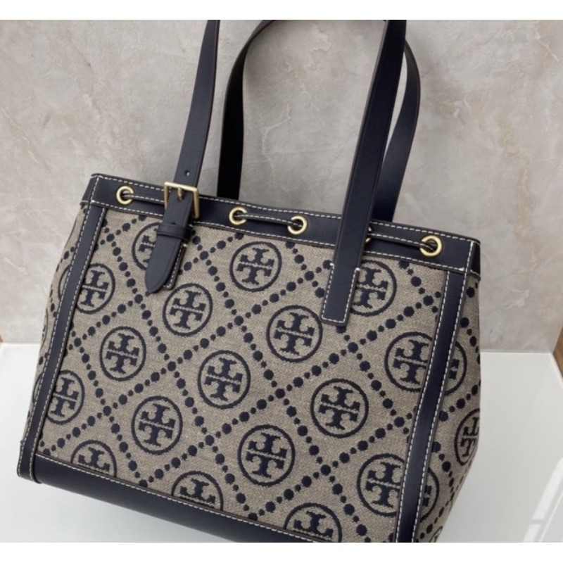 Tory Burch T Monogram Jacquard Small Tote Bag 81803