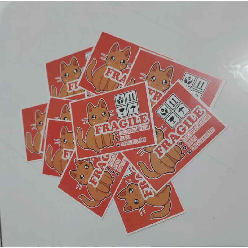 

Stiker/Sticker Fragile lucu, unik, murah