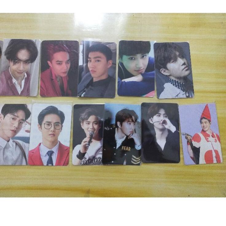 1.1 Terlaris PHOTOCARD PC SUHO EXO SELF PORTRAID SFY COUNTDOWN EXPLORATION EXORDIUM DOT FIGURE MELOD
