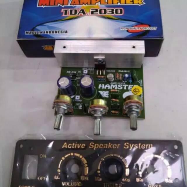 Kit power amplifier mini TDA 2030 mono