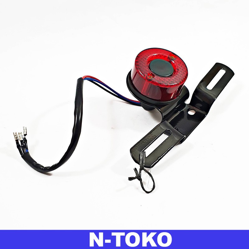Lampu Stop Rem Japan Style Motor Chopper CB Stoplamp Bulat Harley