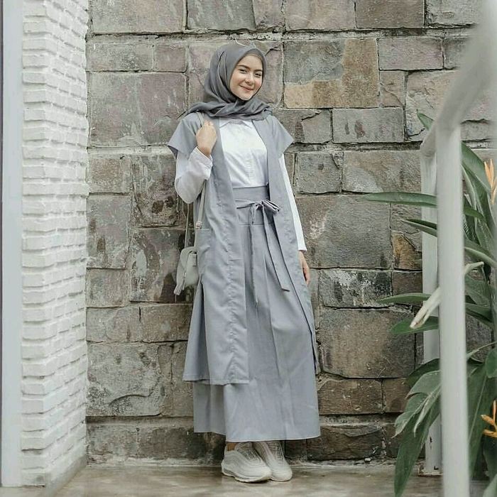 SALE BAJU GAMIS WANITA TERBARU / DRESS MUSLIM / SETELAN WANITA / ARINDA SET