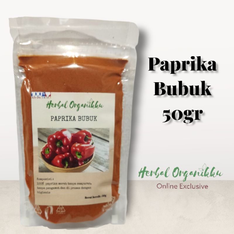 

Paprika Bubuk 25 & 50gr | Bell Pepper Powder