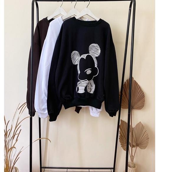 (BIG SALE) DISNI SWEATER - MICKEY SWEATER - SWEATER WANITA - SWEATER TERBARU TERLARIS - SWEATER OVER