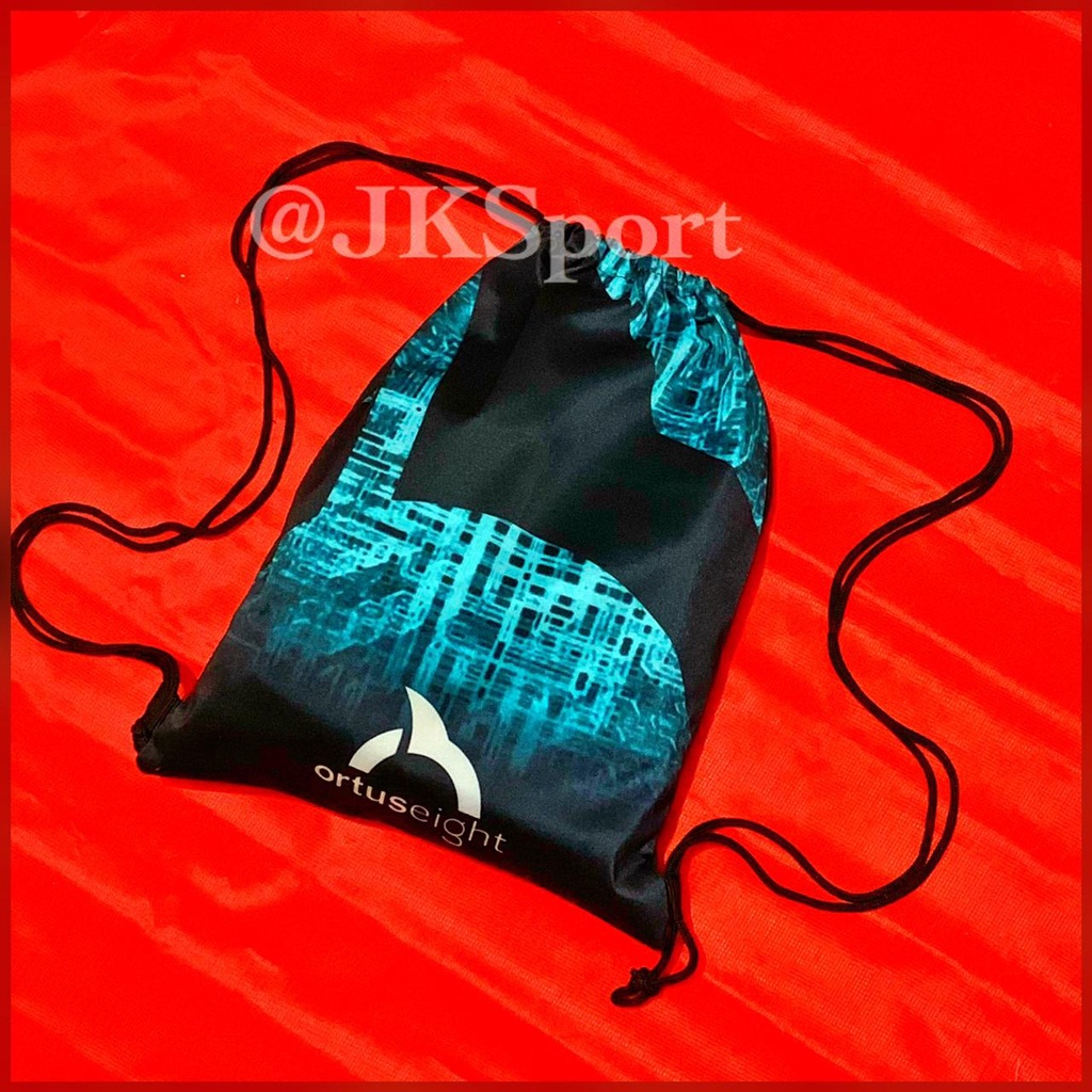 Tas Serut Futsal Bola Olahraga Gymsack String Bag Ortus greenlight Multifungsi