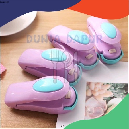 Hand Sealer Mini / Perekat Kemasan Plastik  / Alat Perekat Plastik