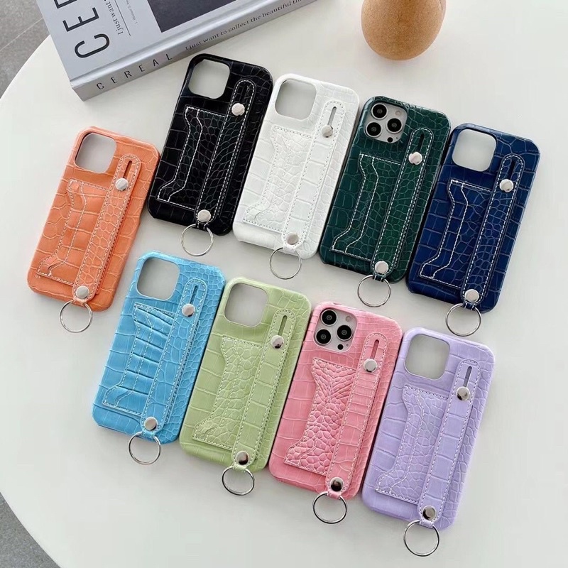 LEATHER GRIP CASE IPHONE X  Xs Xsmax Xr 11 11pro 11promax 12 12pro 12promax 13 13pro 13promax