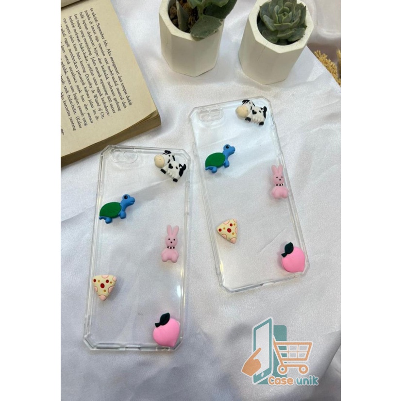 Y022 CLEAR CASE SOFTCASE CLEAR JELLY KARAKTER 3D CUTE VIVO Y11 Y12 Y15 Y17 Y20 Y20S Y12S Y21S Y30 Y50 Y30I Y51 2020 Y91 Y93 Y95 Y91C Y1S CS3654