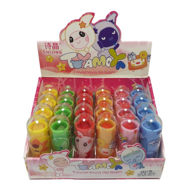 LIP BALM TOYAMOYA SHIJING 6 COLOR