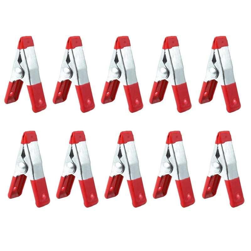 Klip Jepit Foto Craft Spring Clamp 2 Inch 10 PCS - PB-A07 - Red