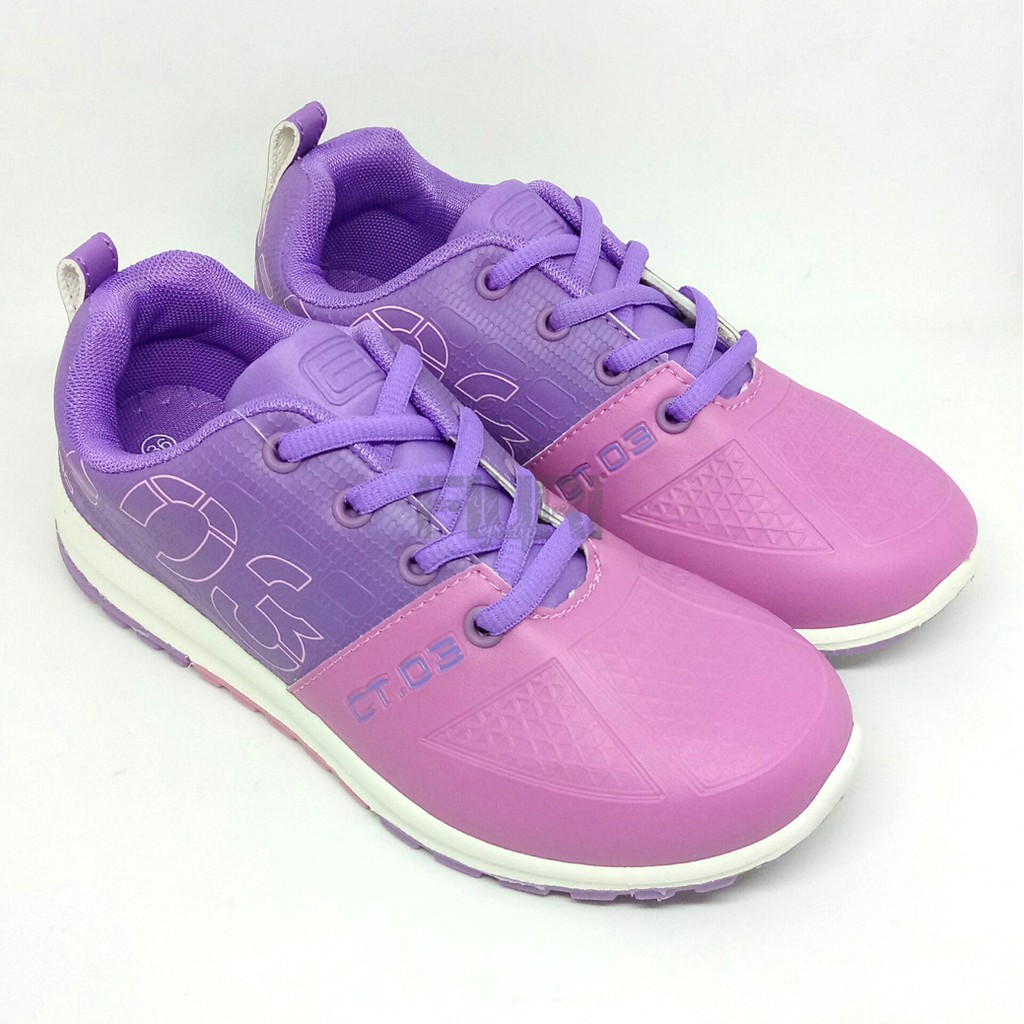 FIURI - ANDO ORIGINAL - CT 03 36-41 UNGU VIOLET - SEPATU SNEAKERS SPORT KANVAS SOL KARET ANAK PEREMPUAN - SEPATU KETS FASHION TRENDY WANITA DEWASA - SEPATU OLAHRAGA LARI FITNES SENAM KERJA KULIAH BERTALI CEWEK MURAH PROMO DISKON BONUS KAOS KAKI