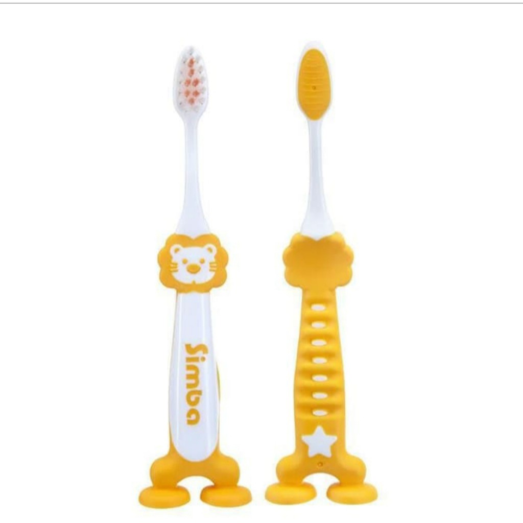 Simba Tooth brush Sikat Gigi Anak Sikat Gigi 2 tahun Sikat Gigi Lesson 3 pembersih lidah