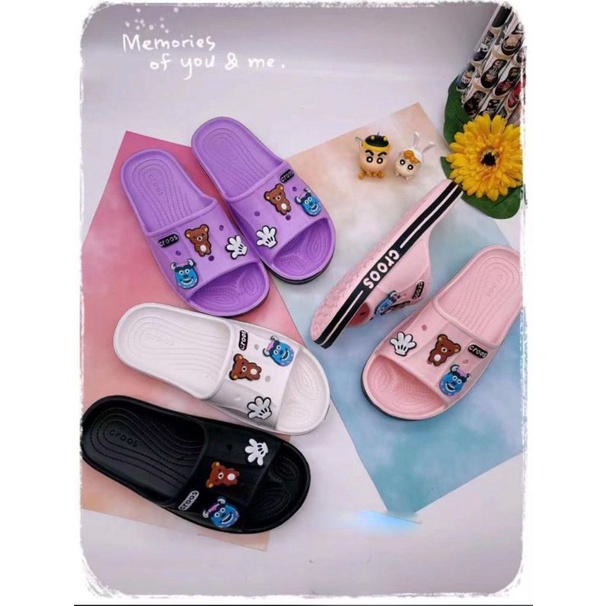 Sandal Karet Croos with Pop-it 1898 (36-40)