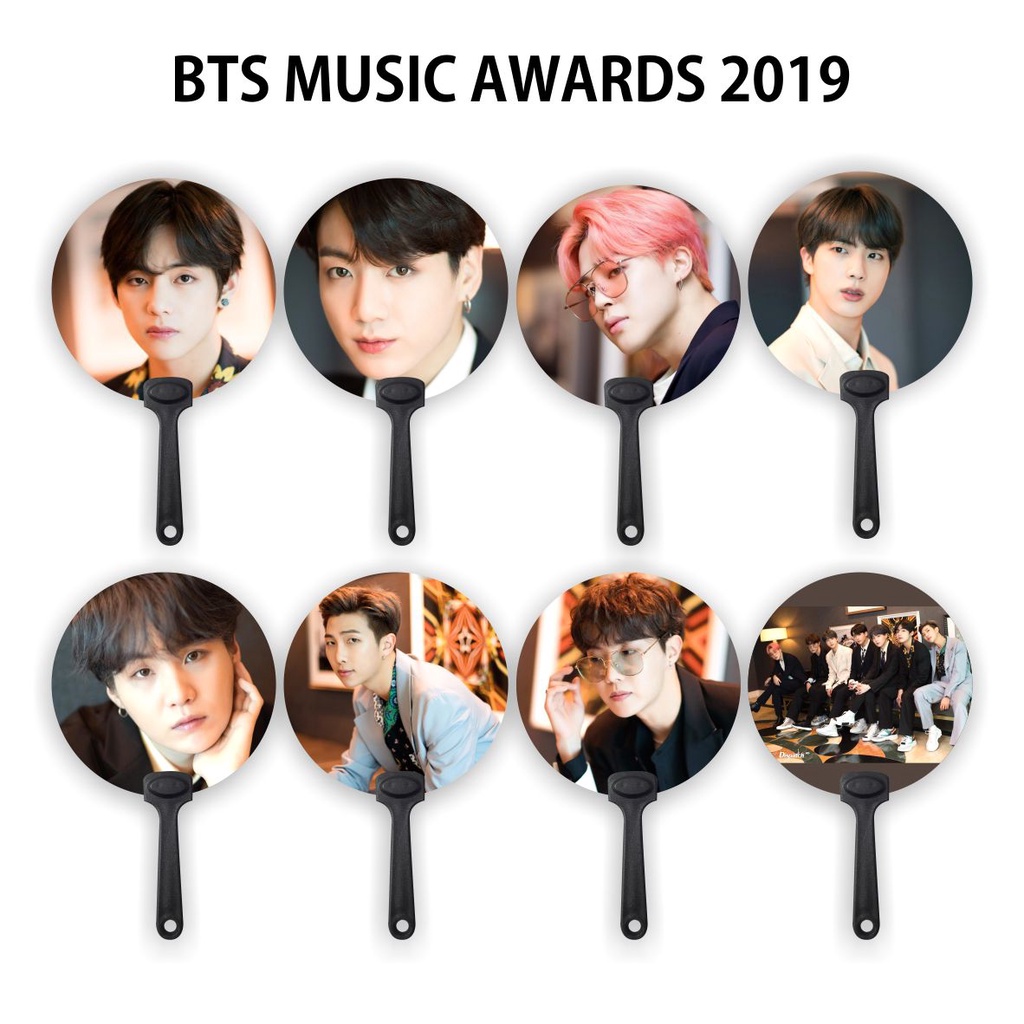 [READY STOCK] KIPAS TANGAN BTS MUSIC AWARDS 2019 - SOUVENIR KPOP UNOFFICIAL