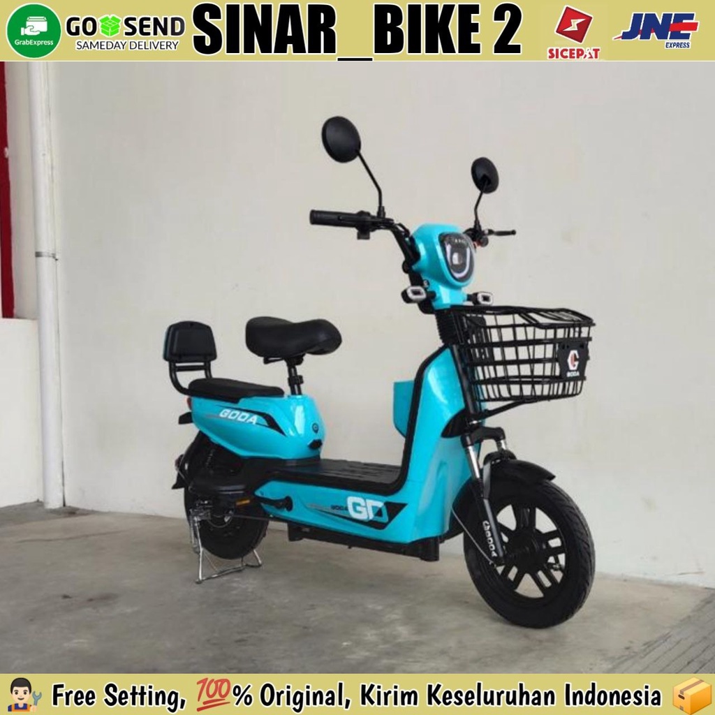 Sepeda Listrik GODA 141 48V 12 AH Electric E Bike