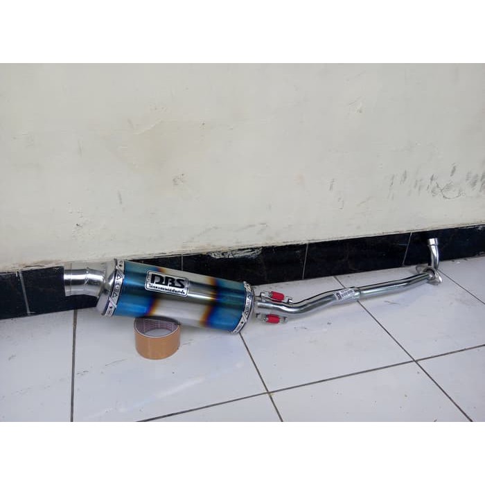 knalpot suzuki shogun r/ shogun sp 125 dbs oval menawan