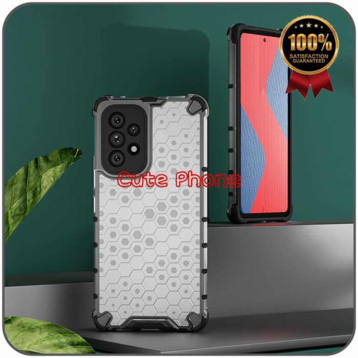 CASING SOFTCASE SAMSUNG A33 A53 A73 5G SOFT CASE RUGGED ARMOR HONYCOMB
