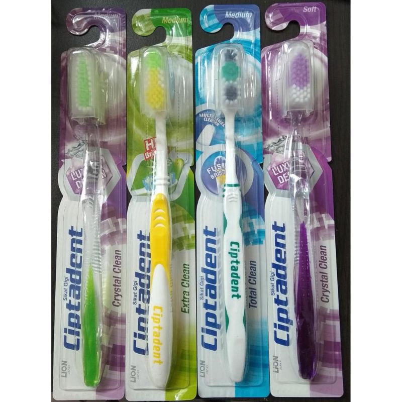 Sikat gigi CIPTADENT extra clean MEDIUM