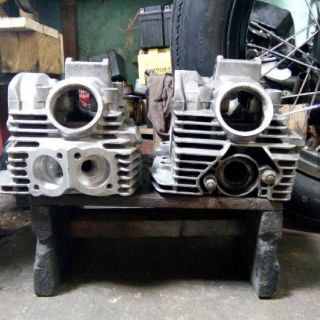 Head silinder twin port scorpio 225cc