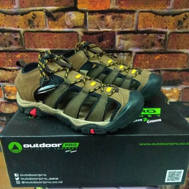 Sandal Outdoor Pro Xenon Coklat Original